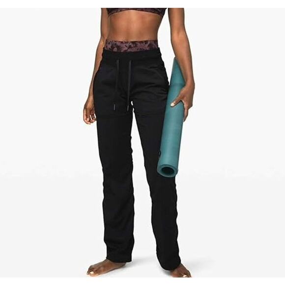lululemon athletica Pants - Lululemon Dance Studio Pants Women’s Size 4 Black Athletic Joggers